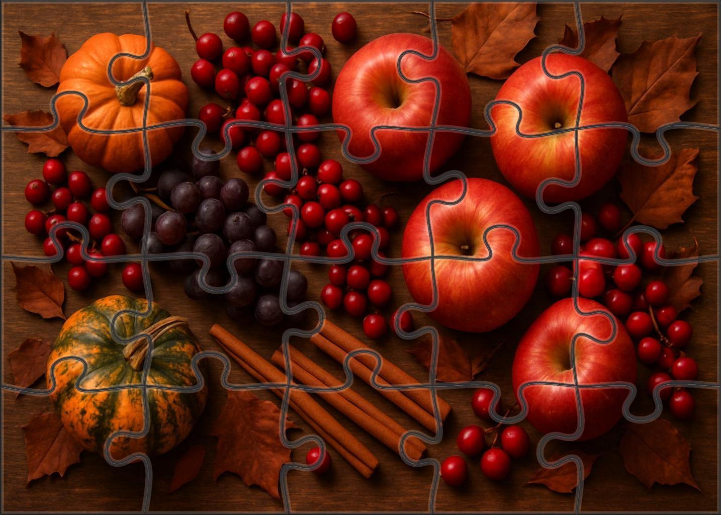 Autumn Orchard Tabletop Puzzle Collection