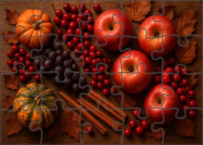 Autumn Orchard Tabletop Puzzle Collection