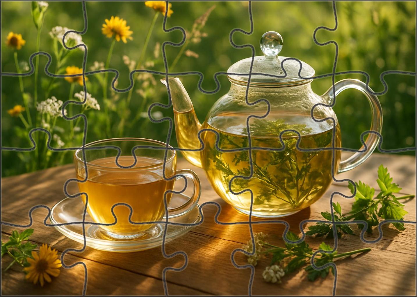 Sunlit Meadow Herbal Infusion 300 Piece Puzzle