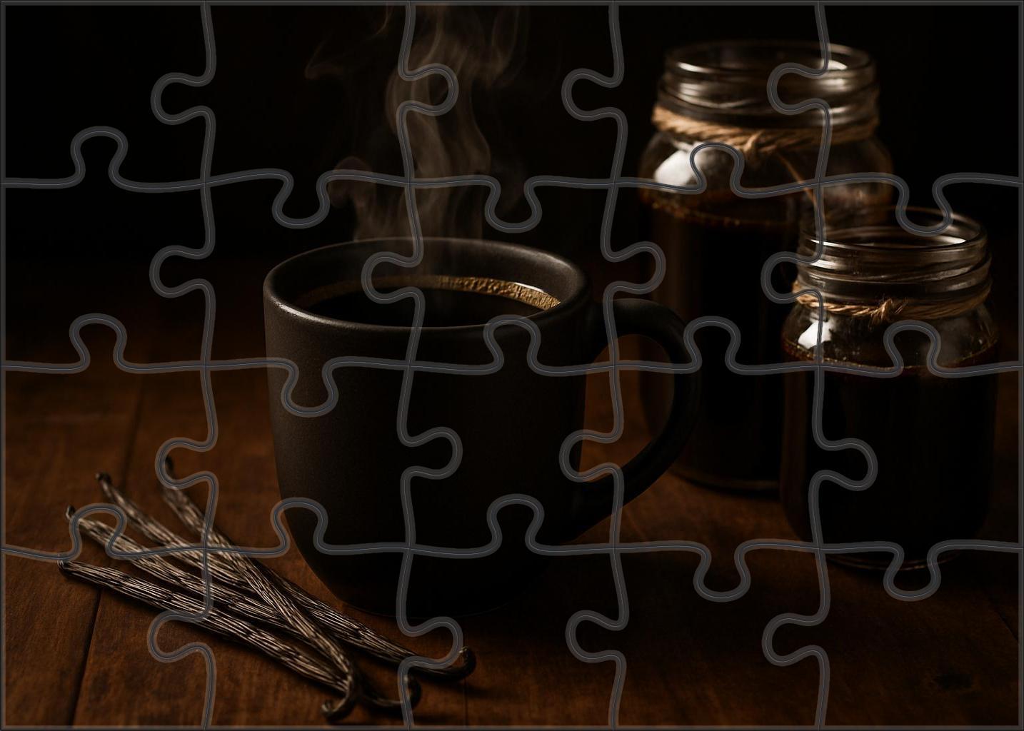 Midnight Reverie Dark Roast Coffee With Spiced Vanilla And Molasses Easy Puzzles