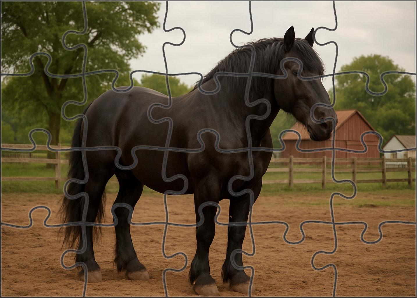 Thunderstrike Muscular Black Draft Cross With Grounded Power Puzzle For Adults