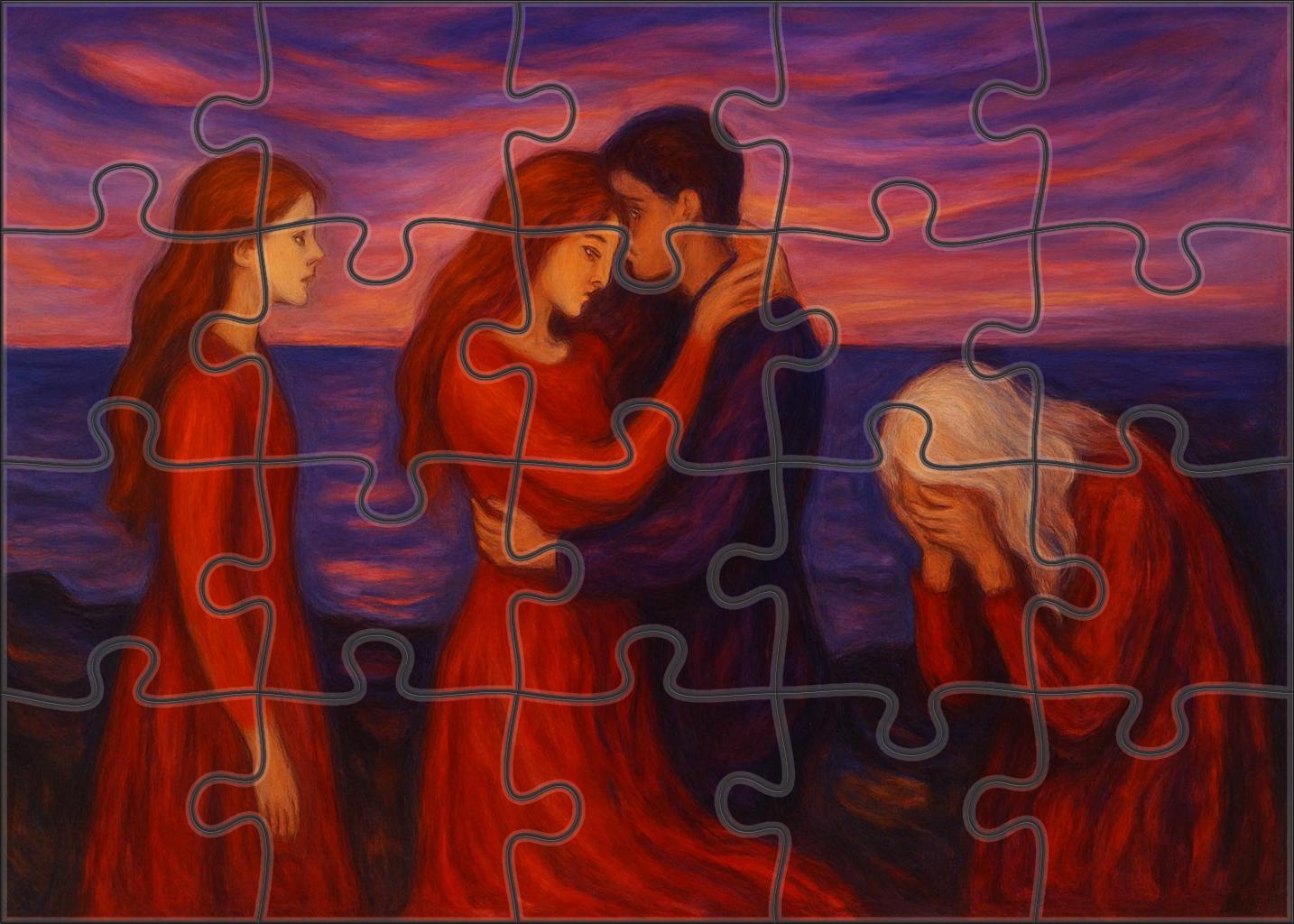 The Dance Of Life 50 Piece Puzzle