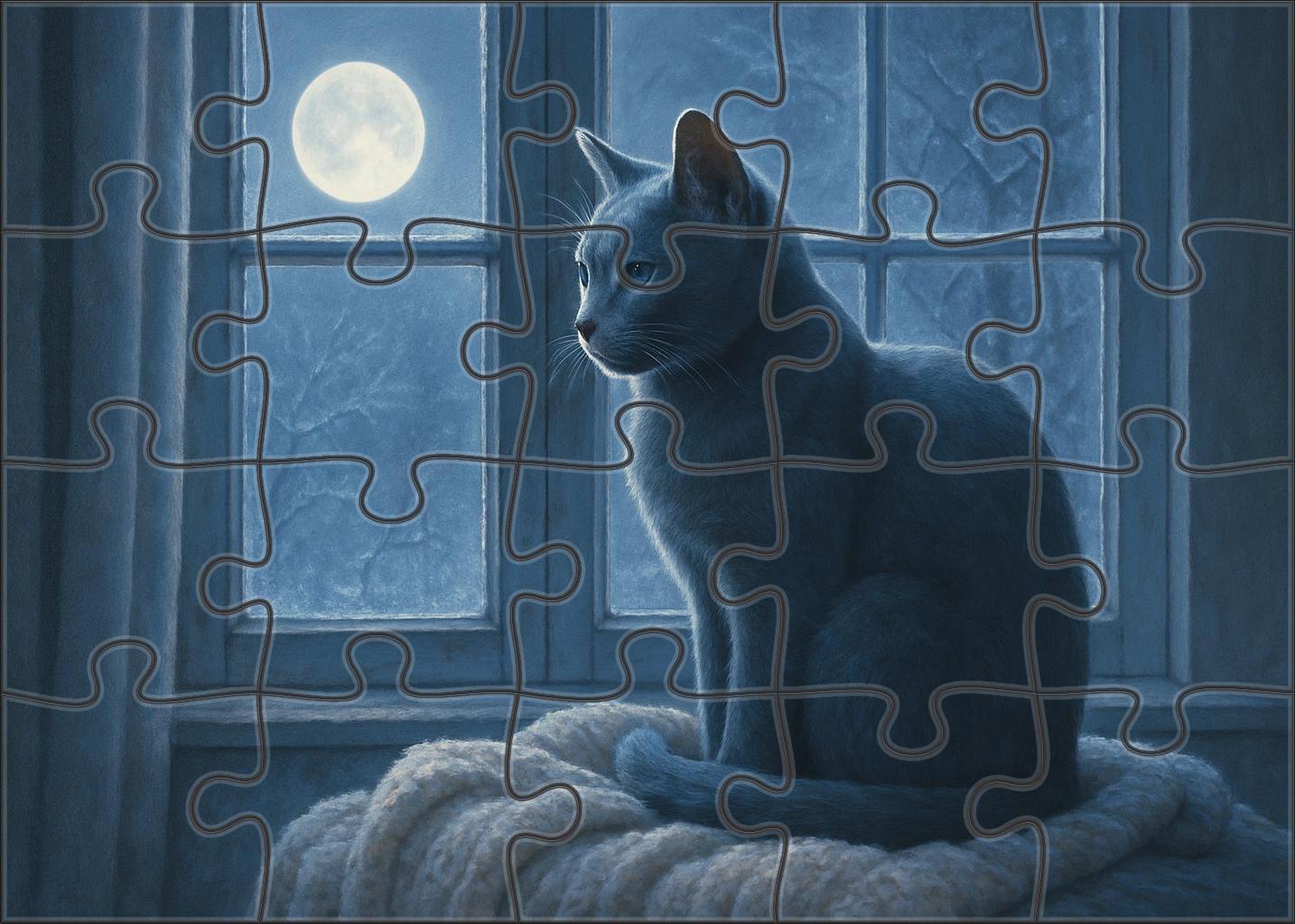 Lunar Frost 50 Piece Puzzle