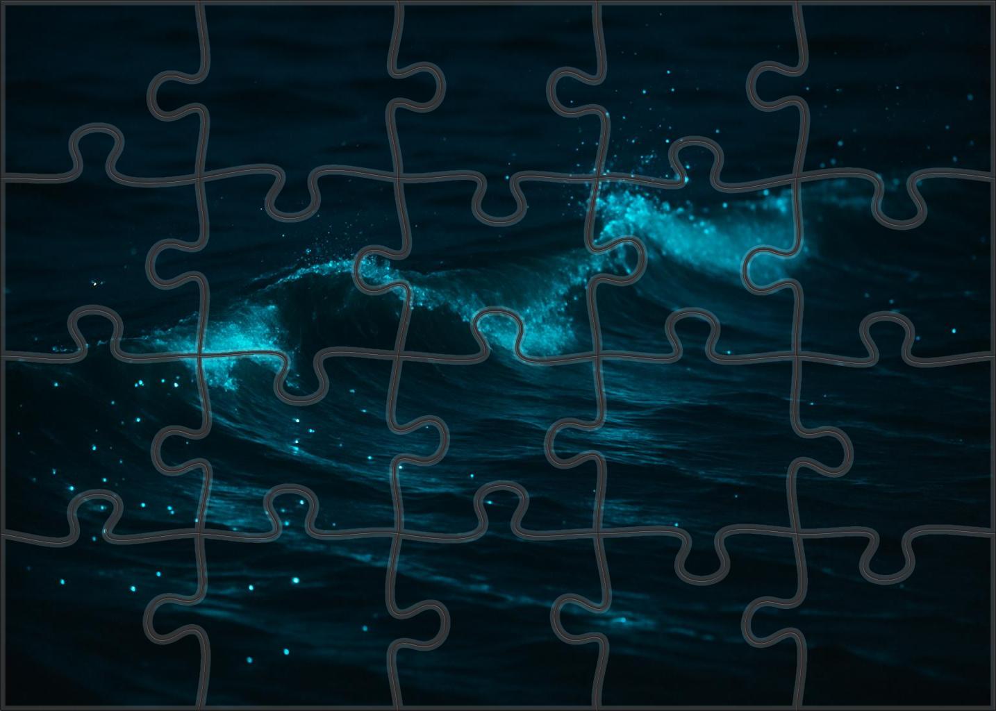 Phosphorescent Open Drift 1000 Piece Puzzle