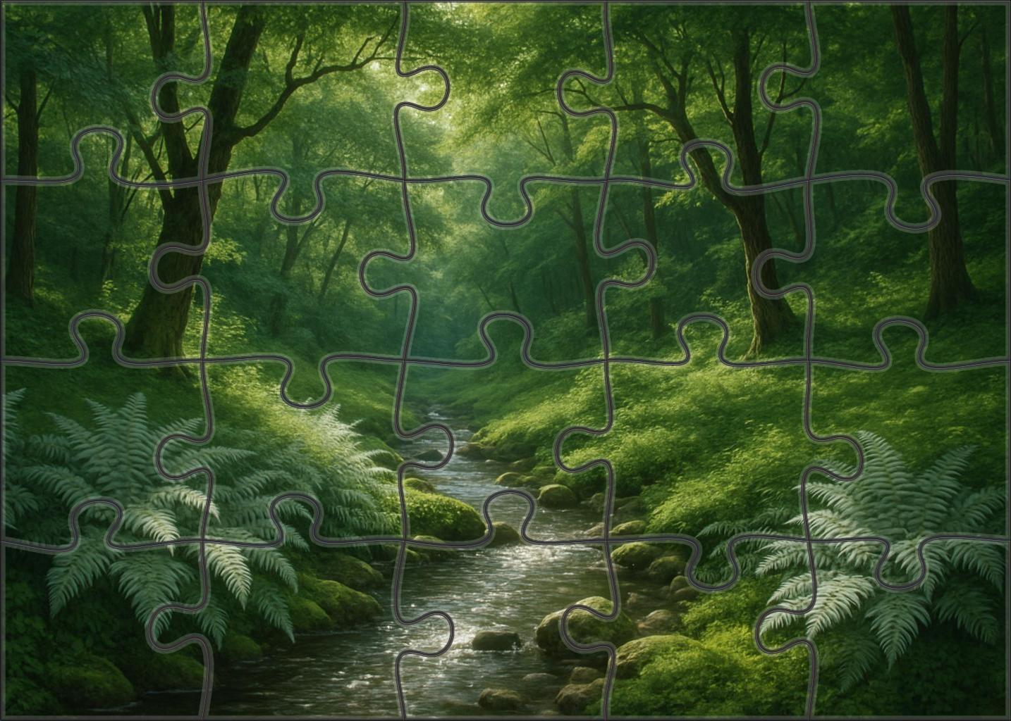 Silver Fern Valley Large Format Puzzle