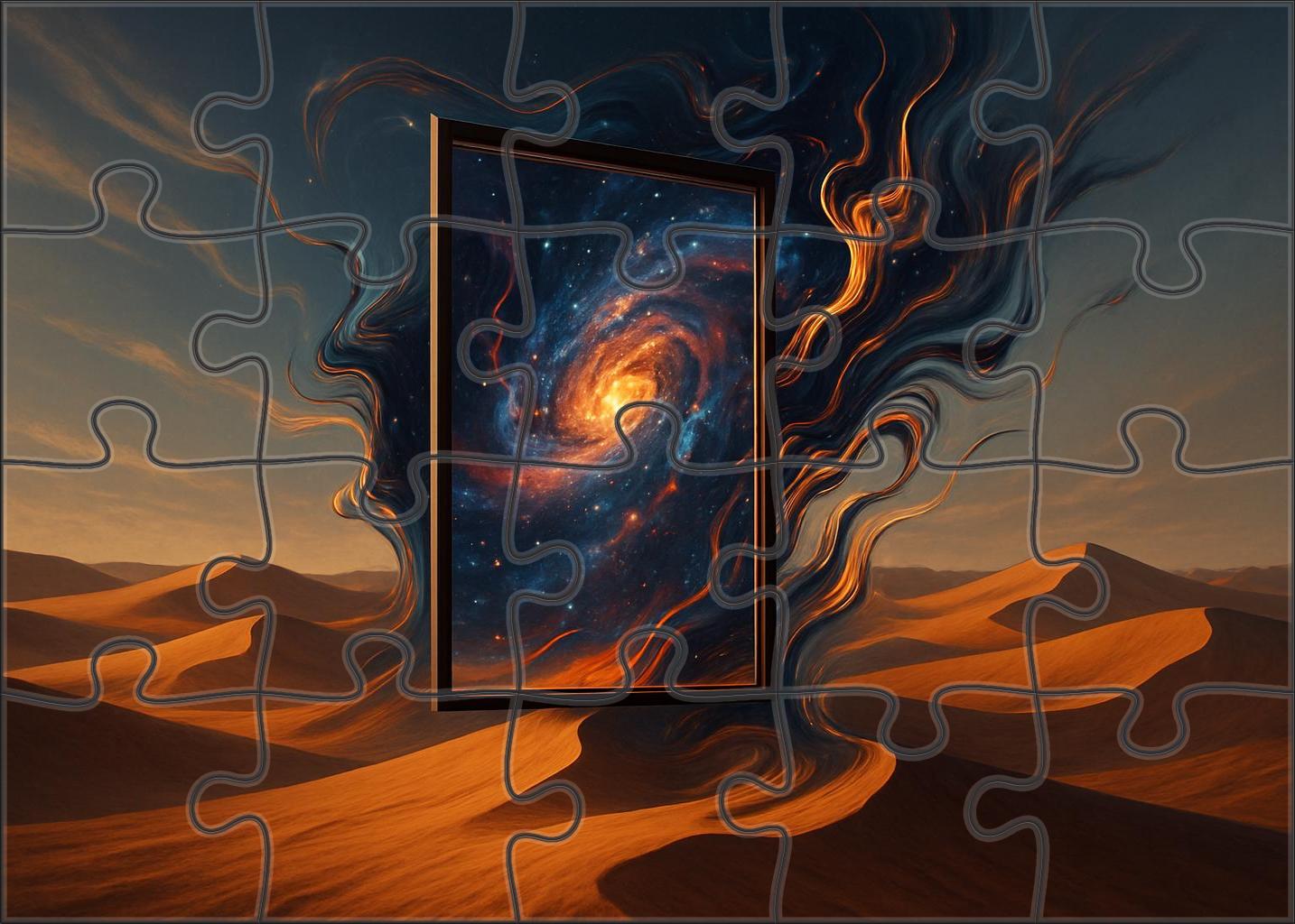 The Window To Nowhere 500 Piece Puzzle