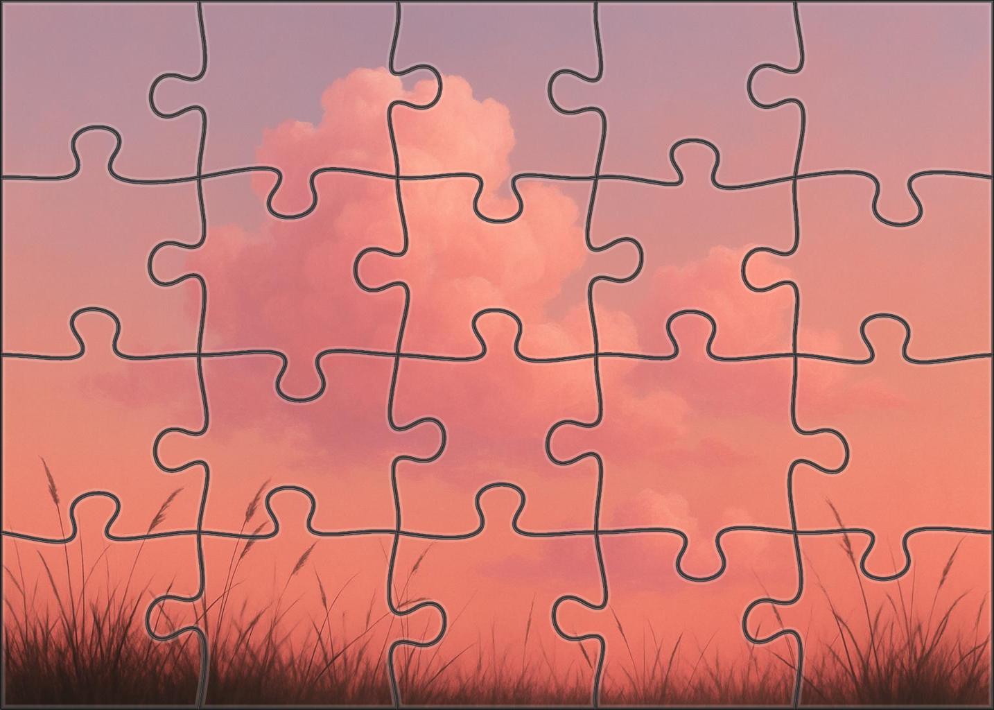 Blush Cascade Skies Challenging Puzzles