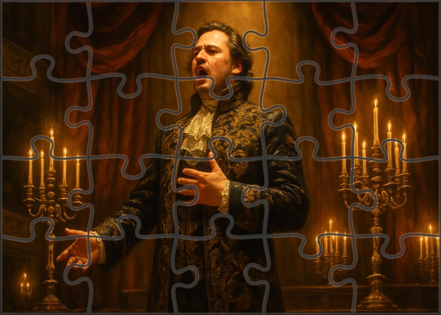 Neo-baroque Pop Ornate Fashion And Cinematic Soundscapes Unique Puzzle Design