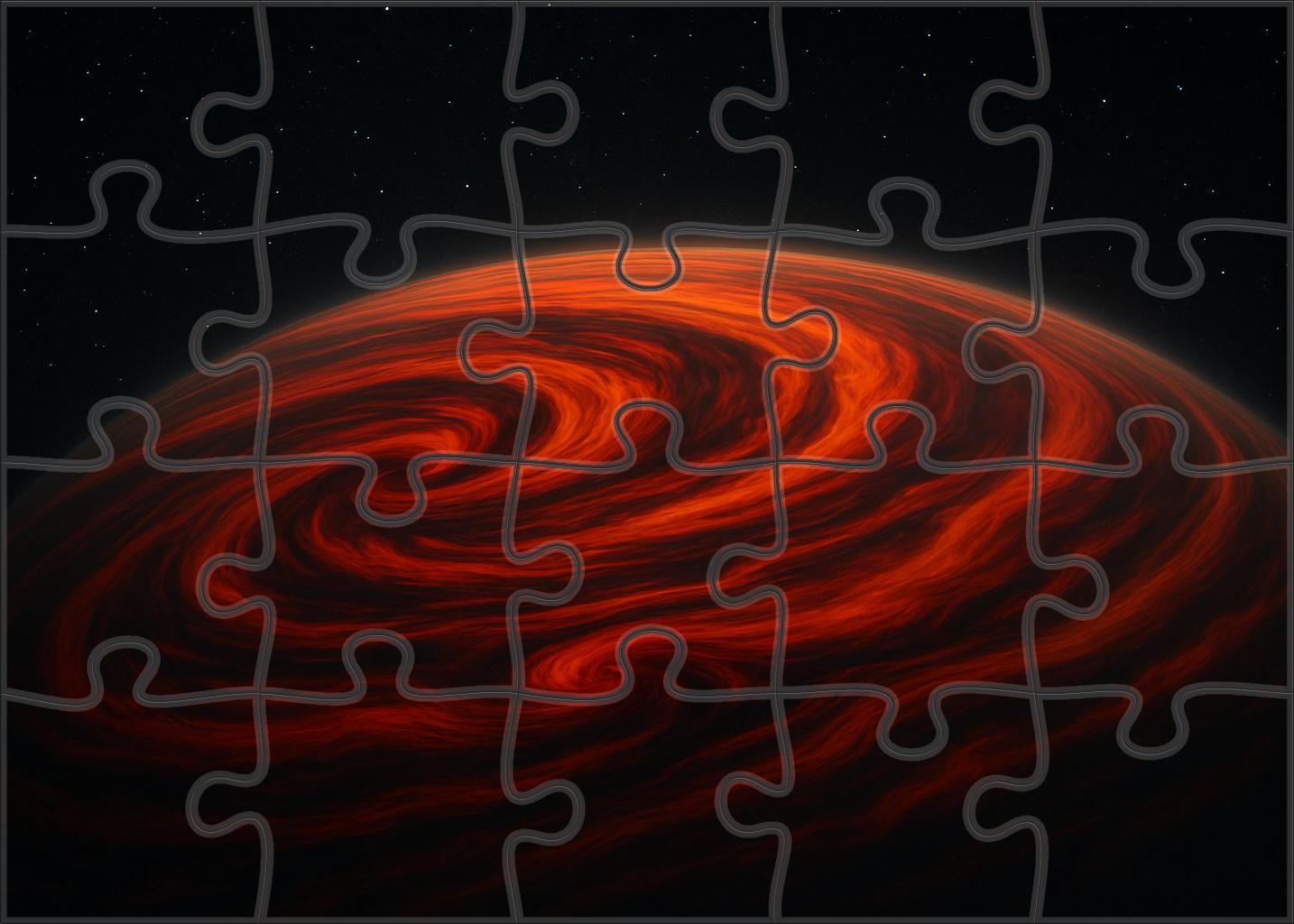 Celestial Cyclone Bands Large Format Puzzle