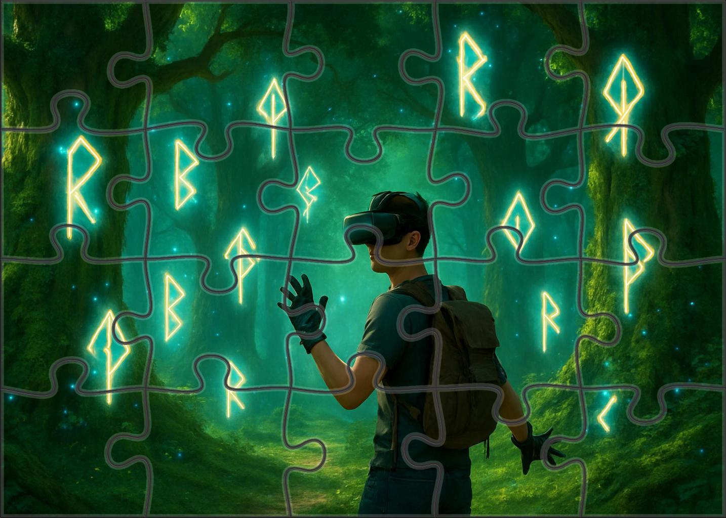 Virtual Reality Questing Immersive Fantasy Worlds With Adaptive Storylines And Haptic Feedback Easy Puzzles