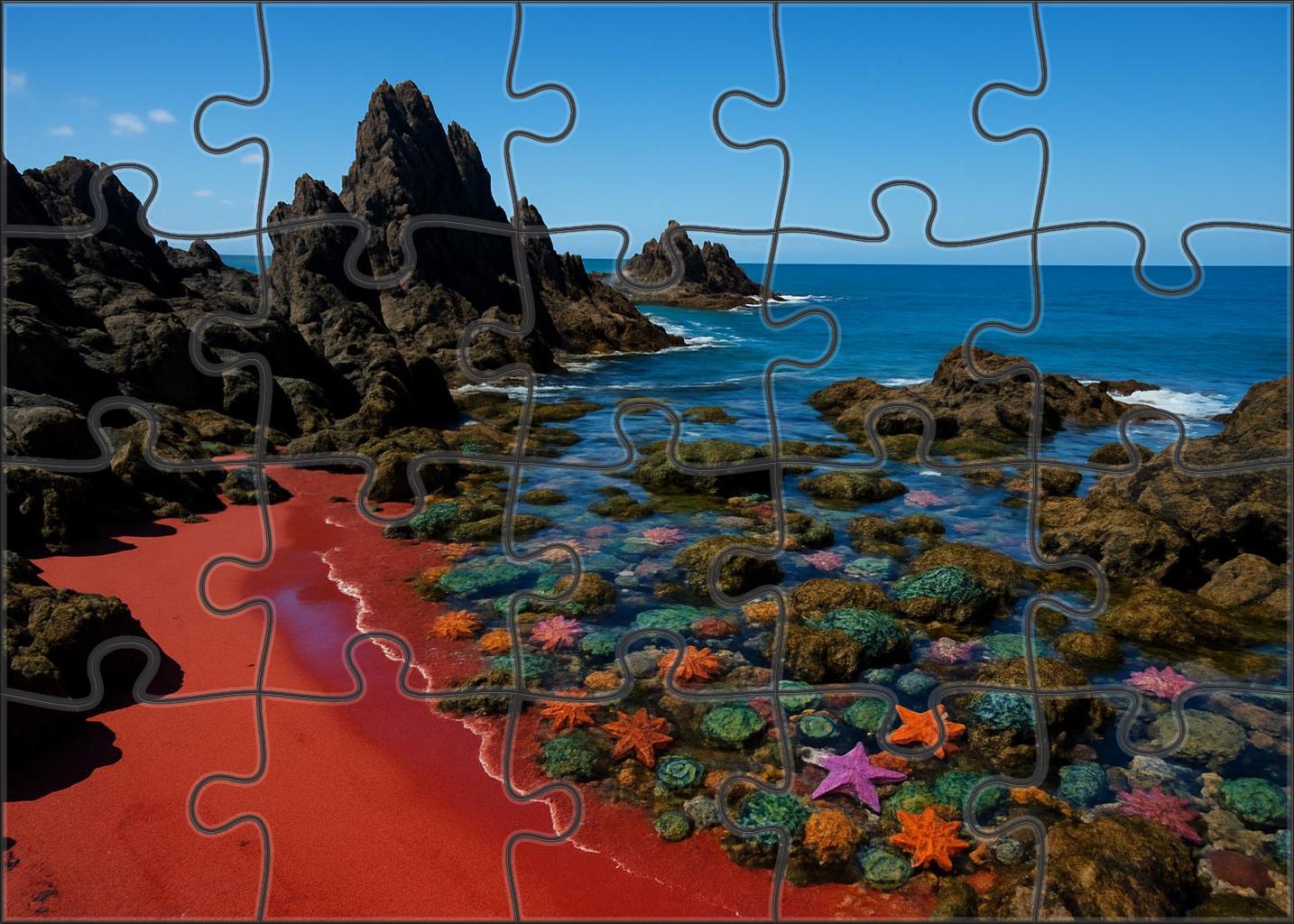 Crimson Tide Shores 500 Piece Puzzle