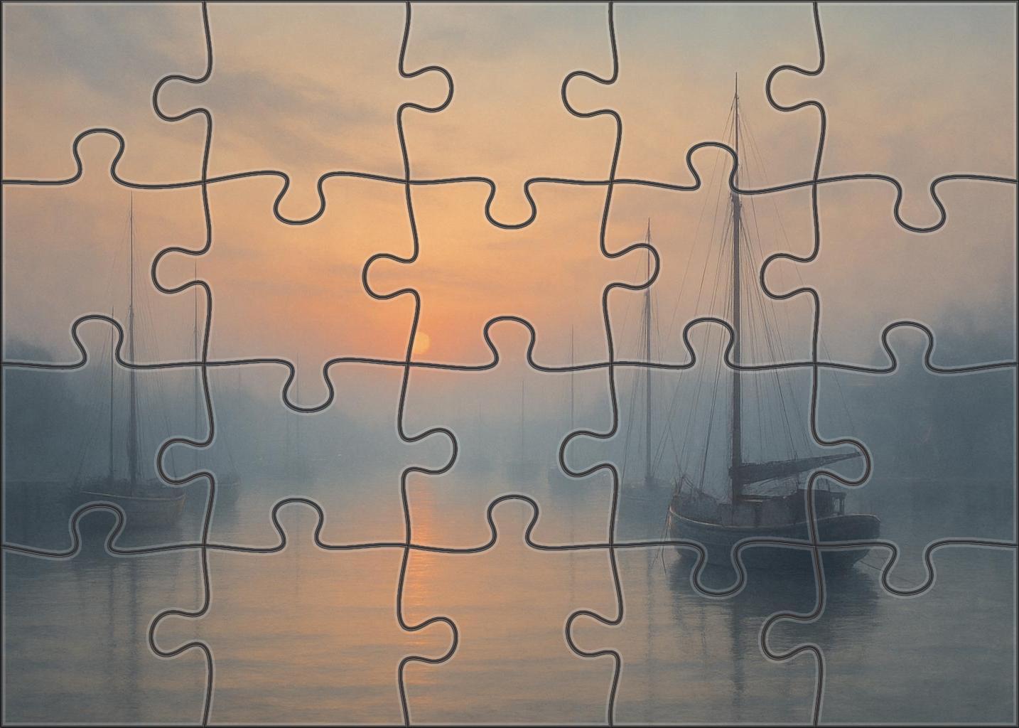 Impression Sunrise Puzzle For Kids