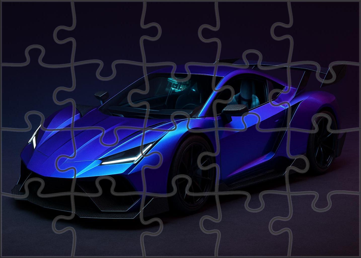 Celeste Nova Zx All-electric Hypercar Revolution Puzzle For Kids
