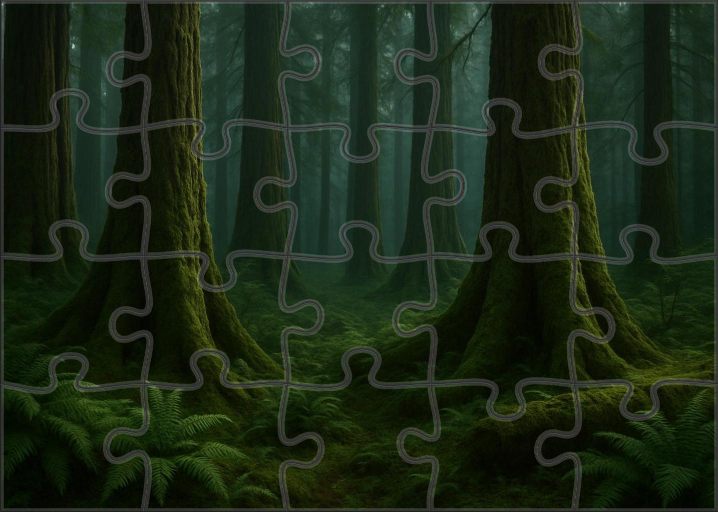 Dusky Redwood Refuge Puzzle Collection