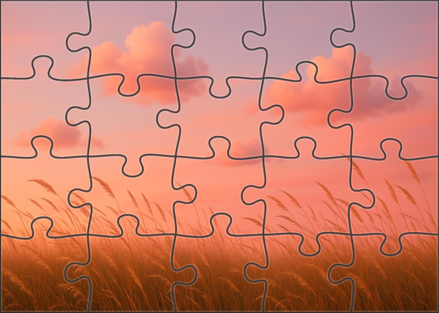 Roseate Meadow Breeze Puzzle Collection