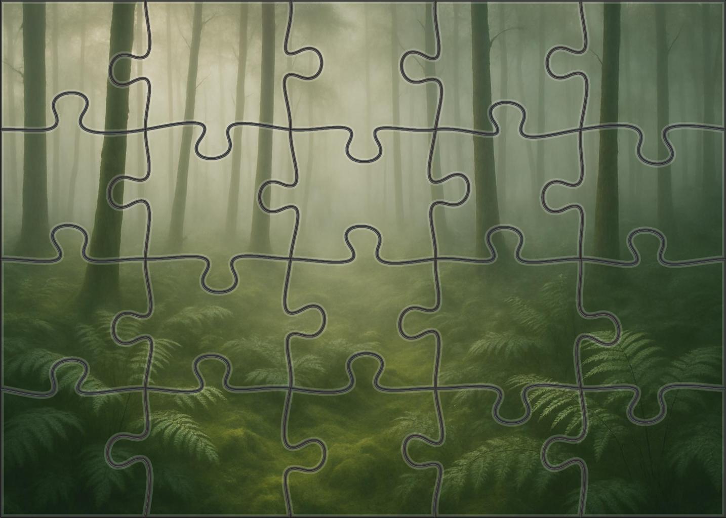 Veiled Mistwood Glade Easy Puzzles