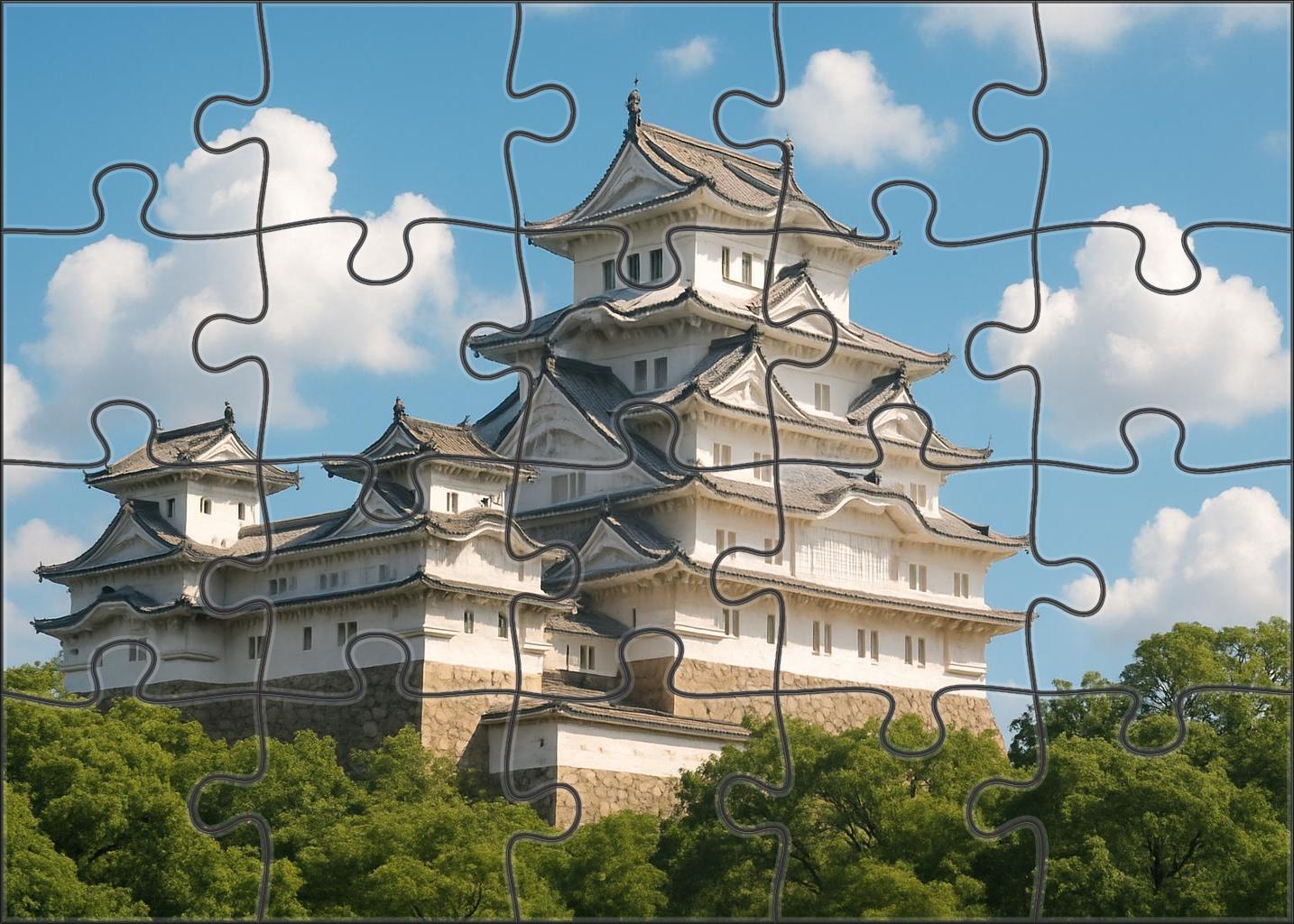 Himeji Castle Himeji Japan  Recognized By 7784 Worldwide For Its Pristine Preservation Puzzle Challenge