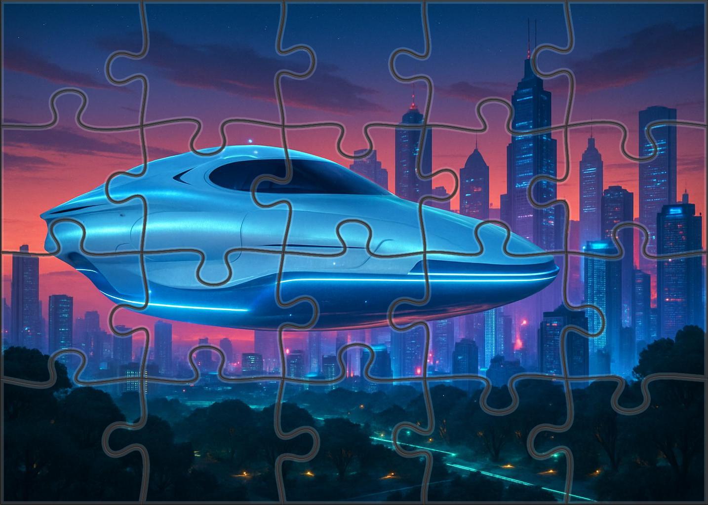 Celestial Maglev Cruiser Easy Puzzles