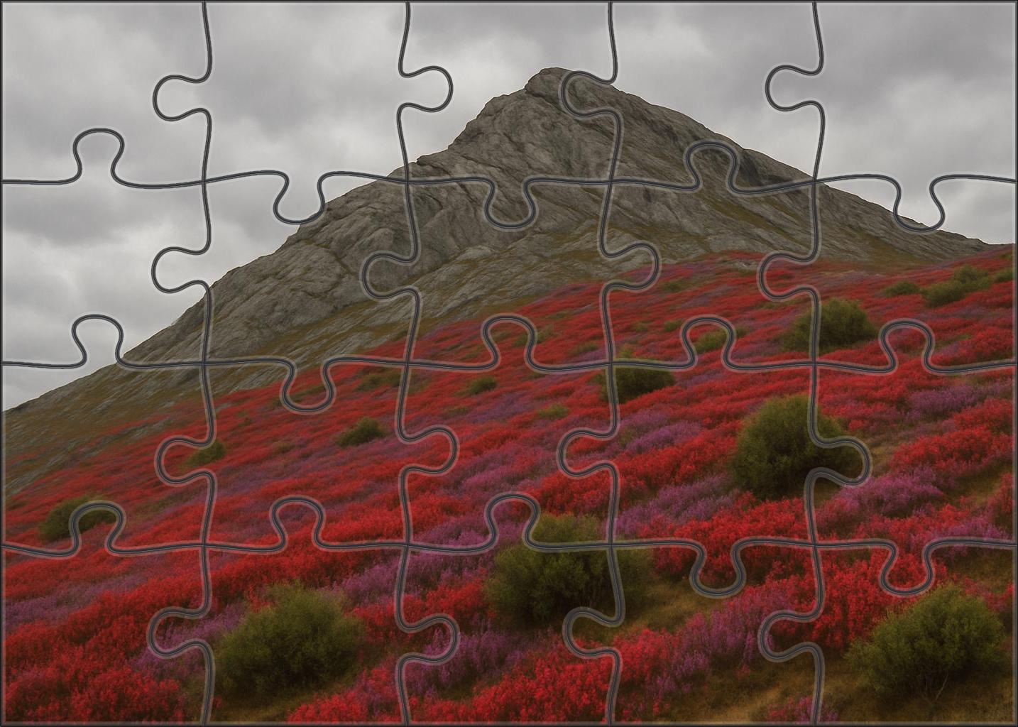 Crimson Heather Ridge Puzzle Challenge