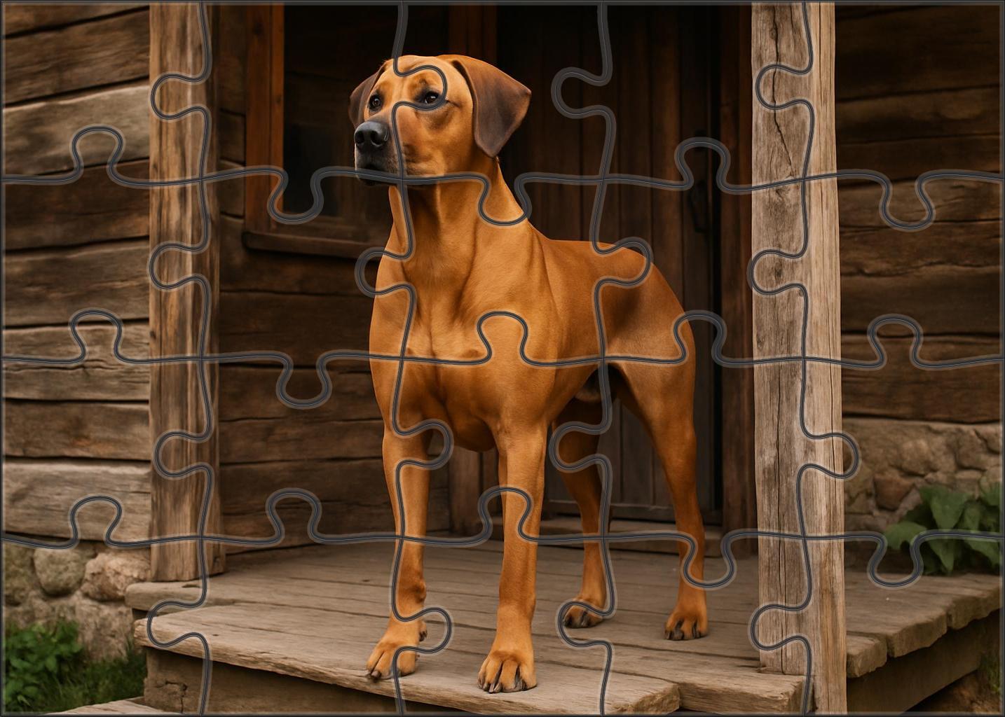 Tawny Sentinel 100 Piece Puzzle
