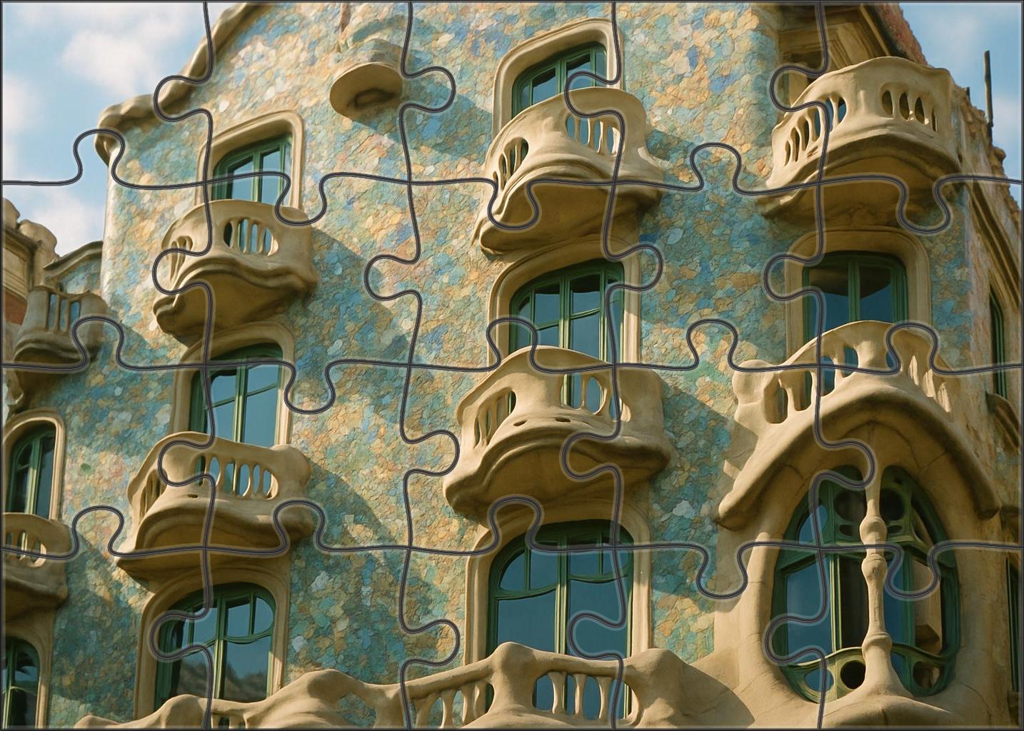 Casa Batll Barcelona Spain Known By 5060 Worldwide For Its Whimsical Modernist Architecture Unique Puzzle Design