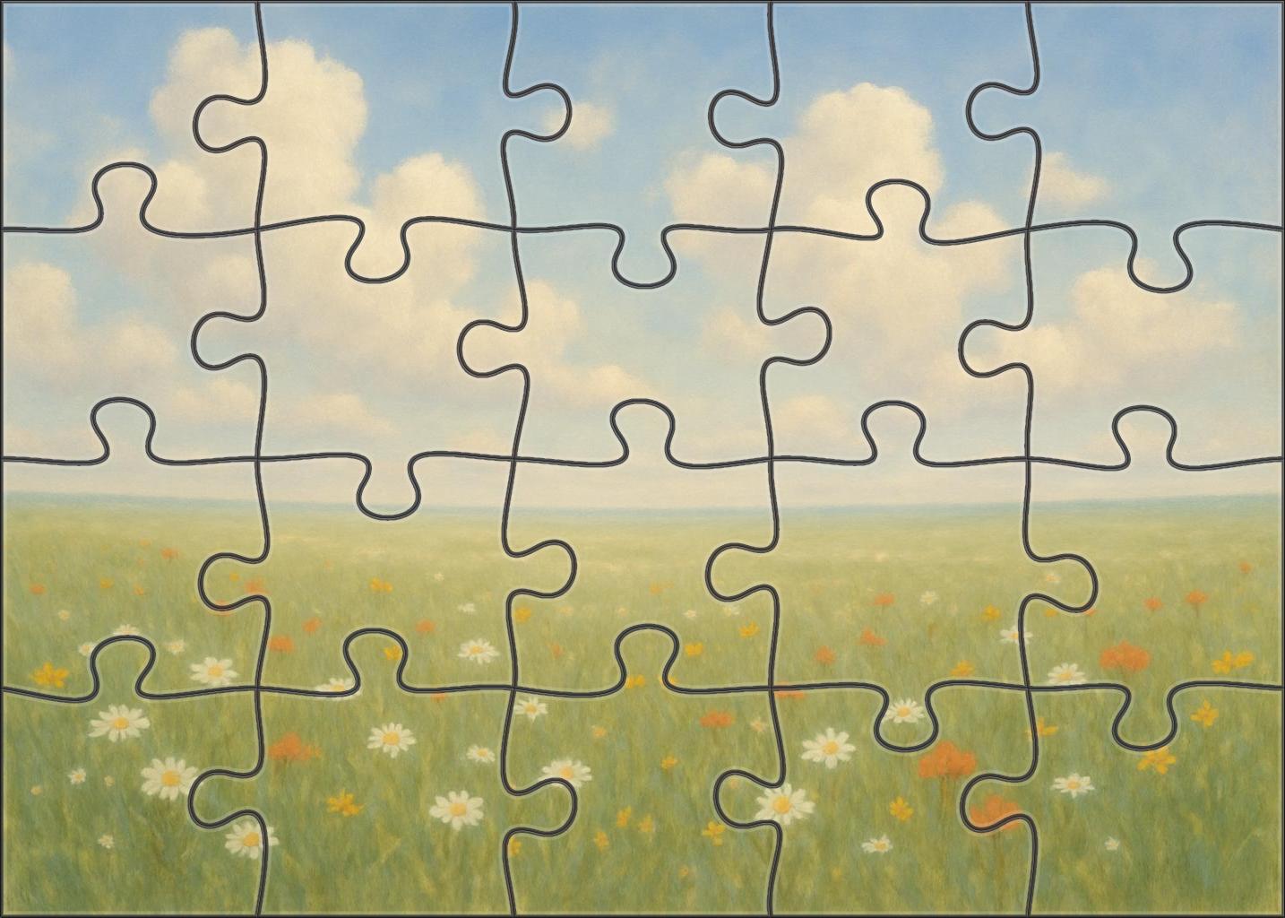 Pastel Breeze Expanse Family Puzzles