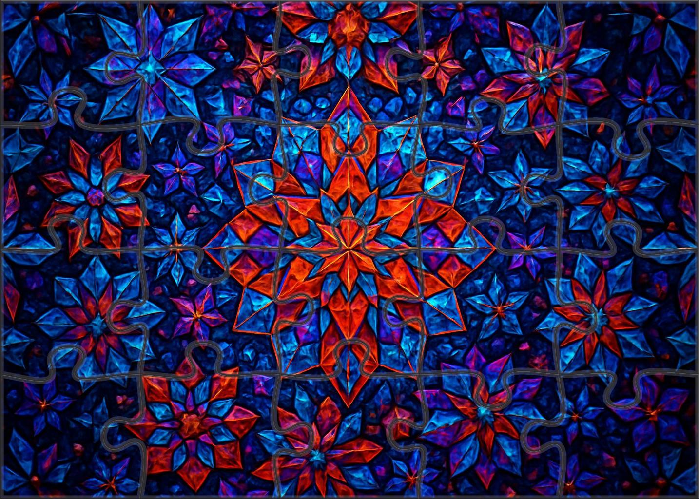 Kaleidoscope Of Infinite Possibility Large Format Puzzle