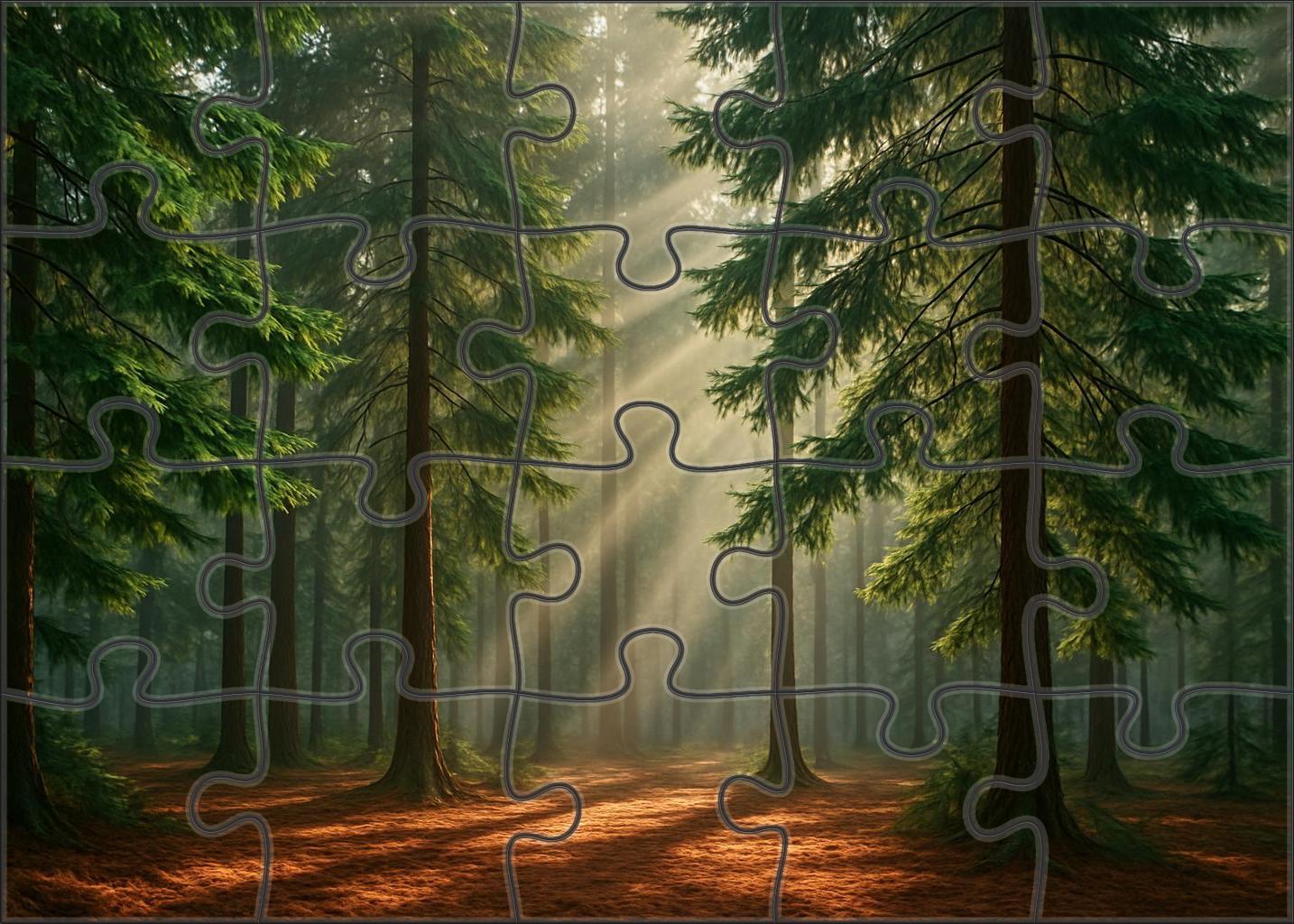 Whispering Pine Slopes 300 Piece Puzzle