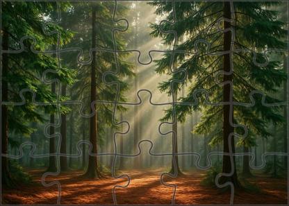 Whispering Pine Slopes 300 Piece Puzzle