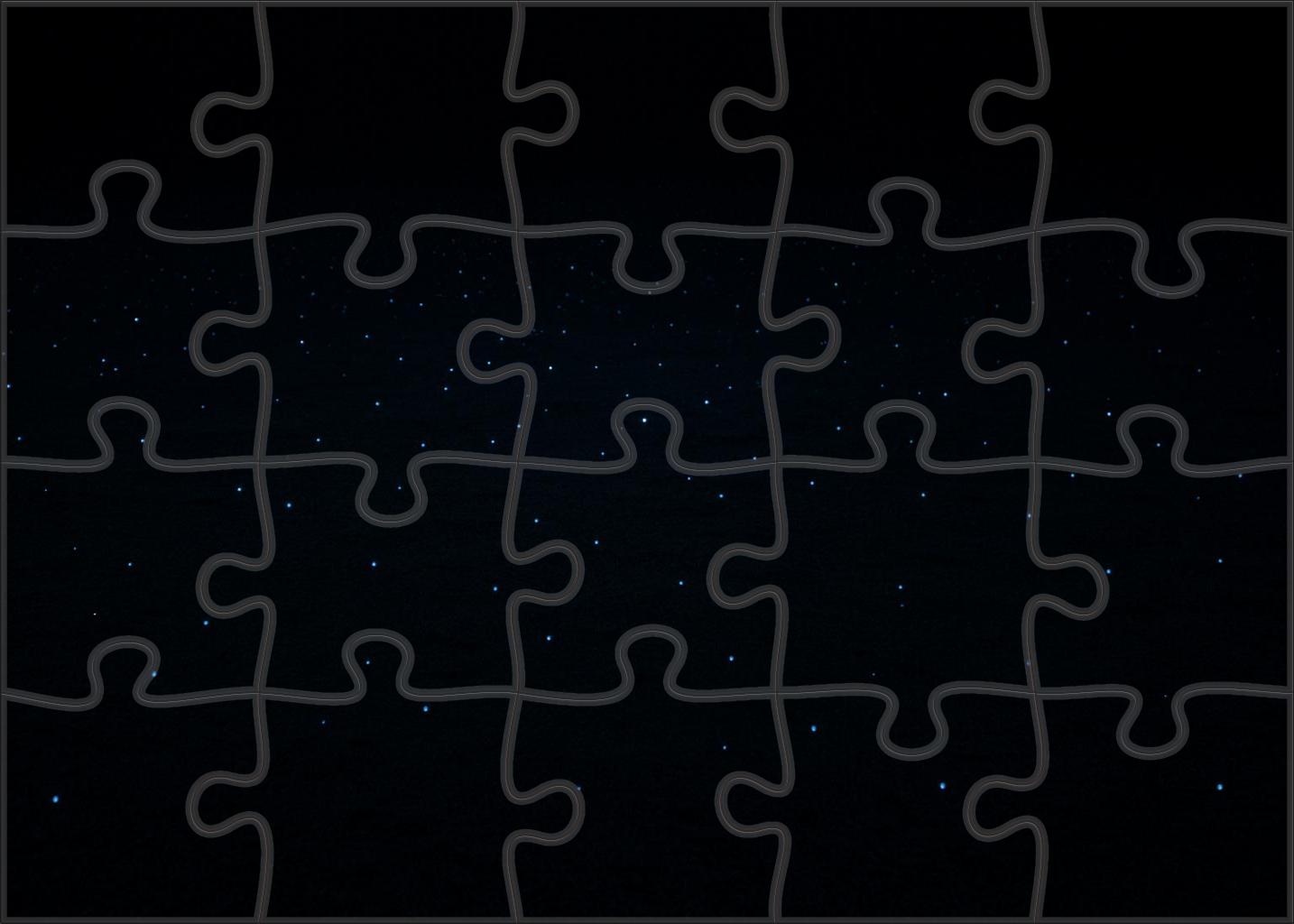 Celestial Abyssal Plain Endless Dark Carpet Under Silent Depths Premium Puzzle Pieces