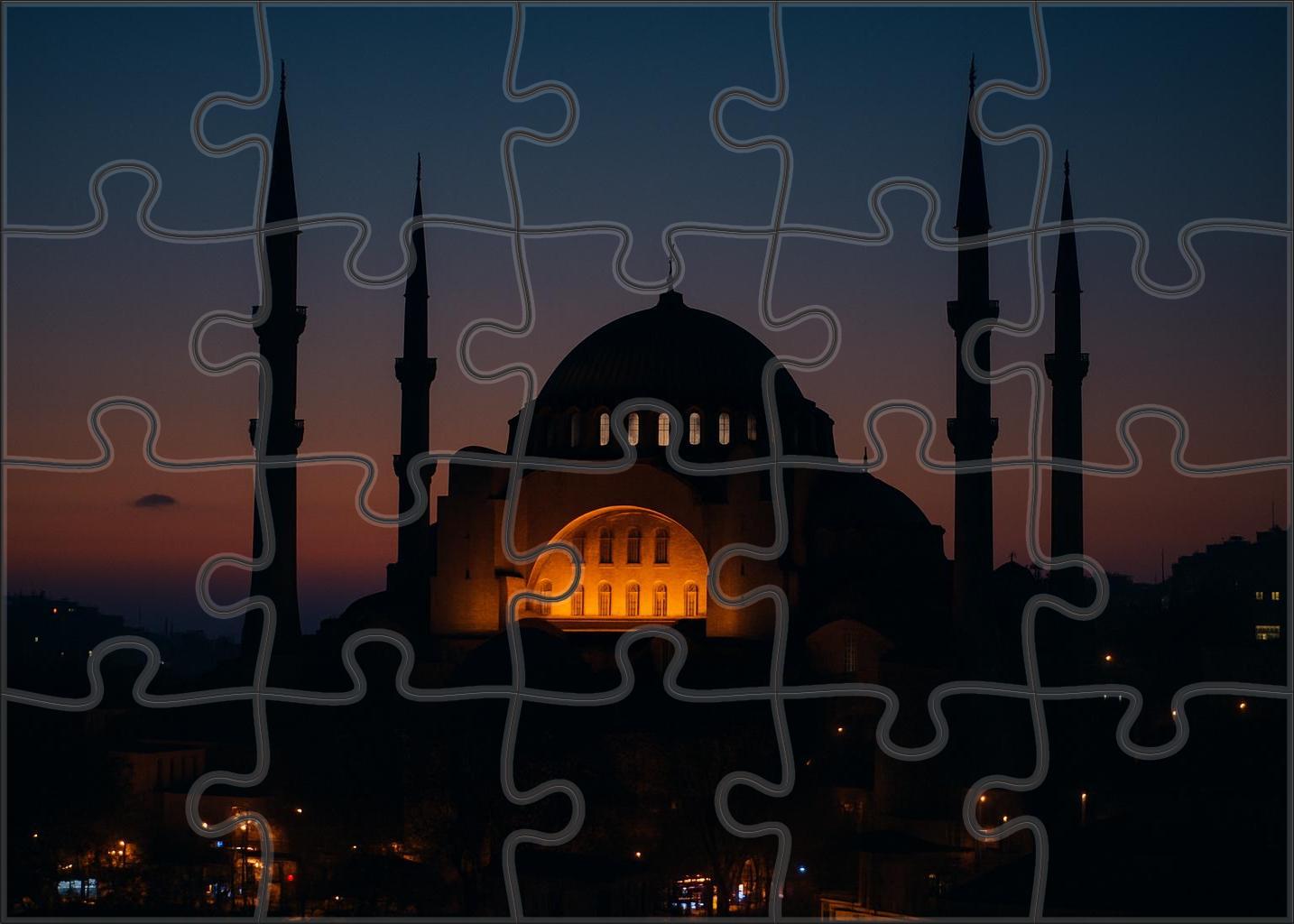 Hagia Sophia Located In Istanbul Turkey Recognized By 7783 Worldwide As A Historical Masterpiece Bridging Cultures Easy Puzzles