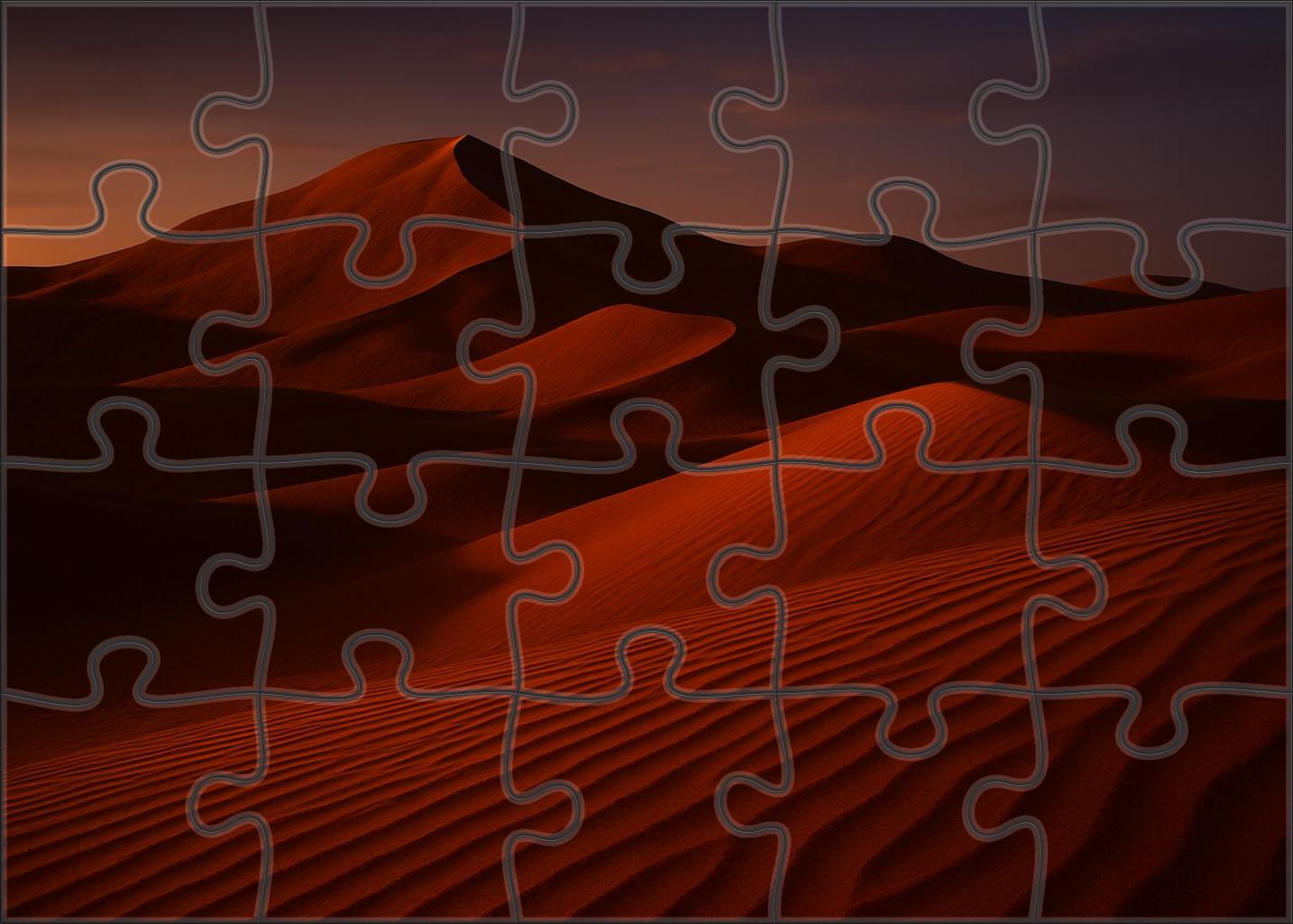 Twilight Copper Veil Dunes 200 Piece Puzzle