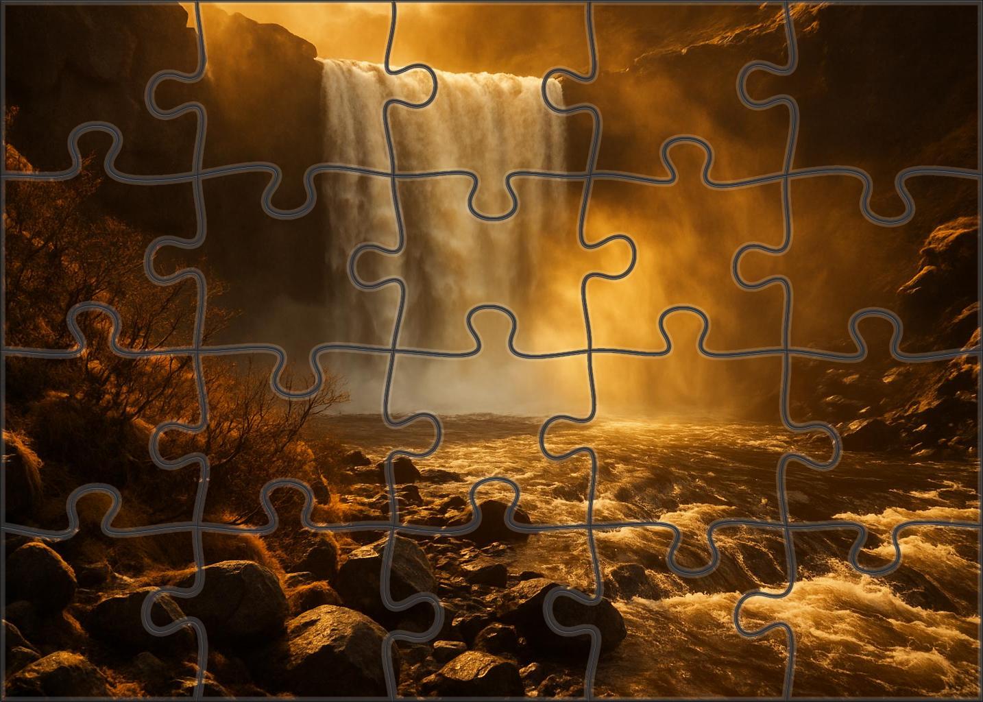 Golden Hour Plume Puzzle For Kids