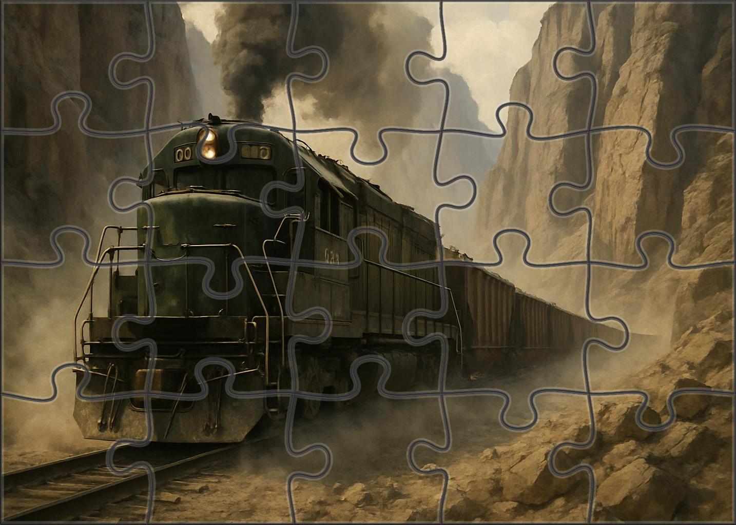 Granite Freight Titan Easy Puzzles