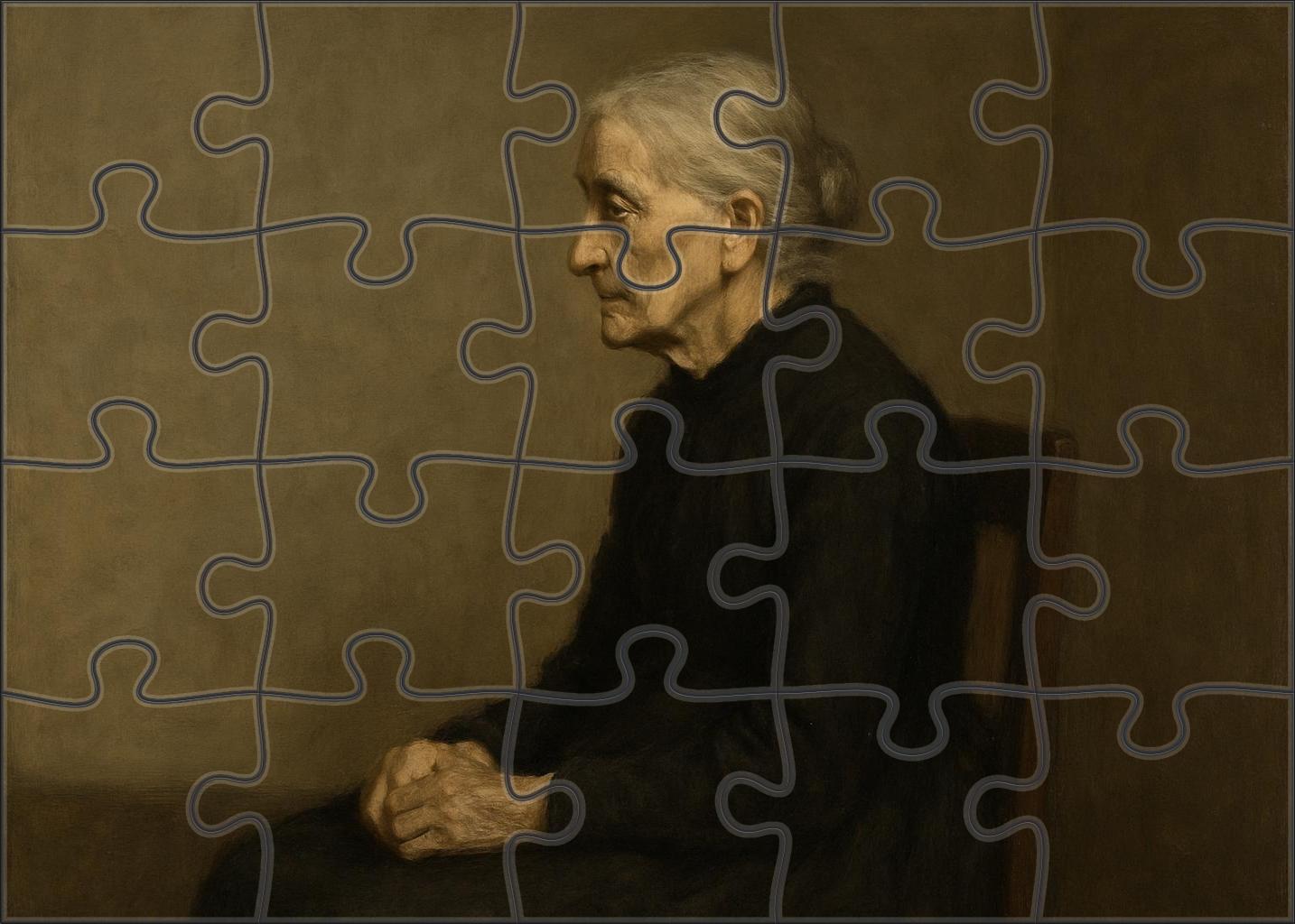 Whistlers Mother Mini Puzzle