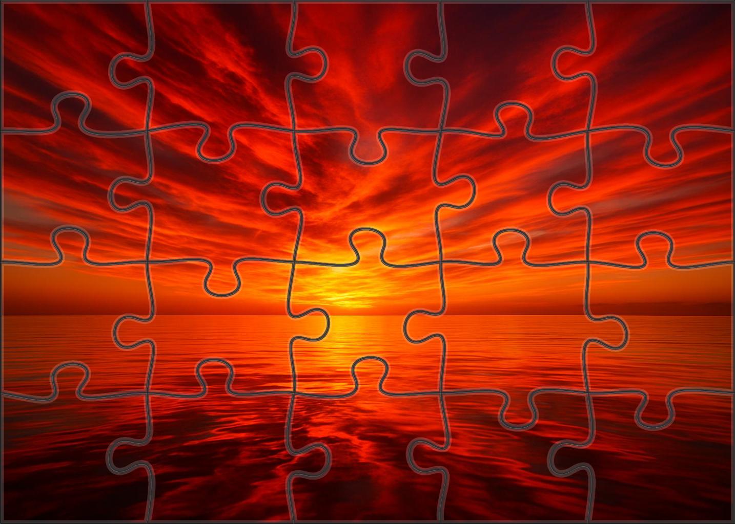 Vermilion Wave Horizon Challenging Puzzles