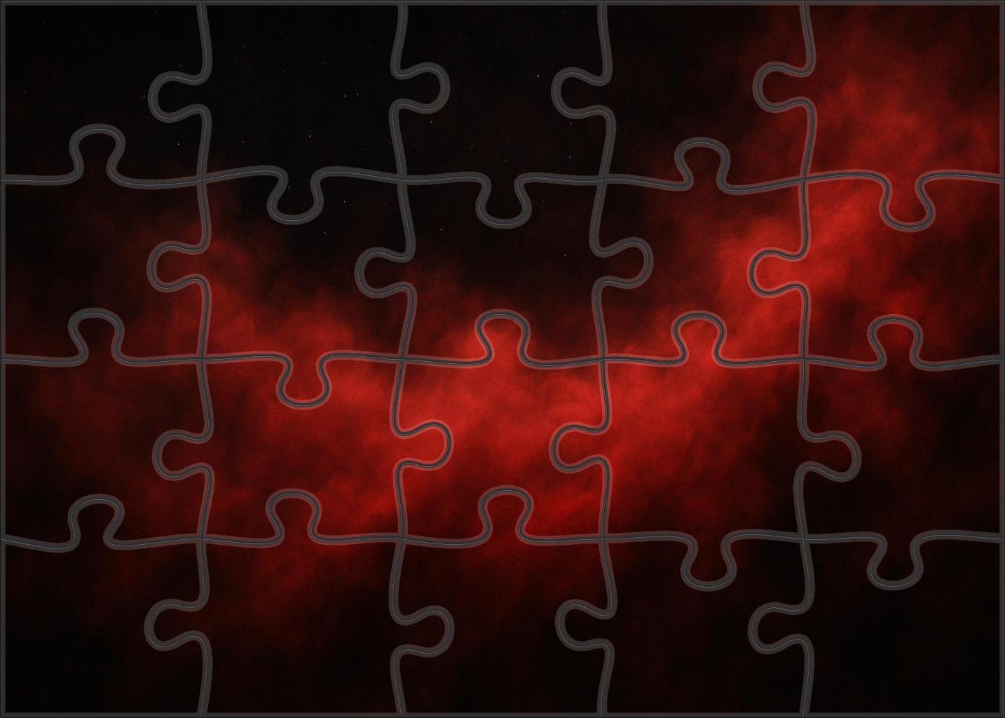 Crimson Dust Veil 20 Piece Puzzle