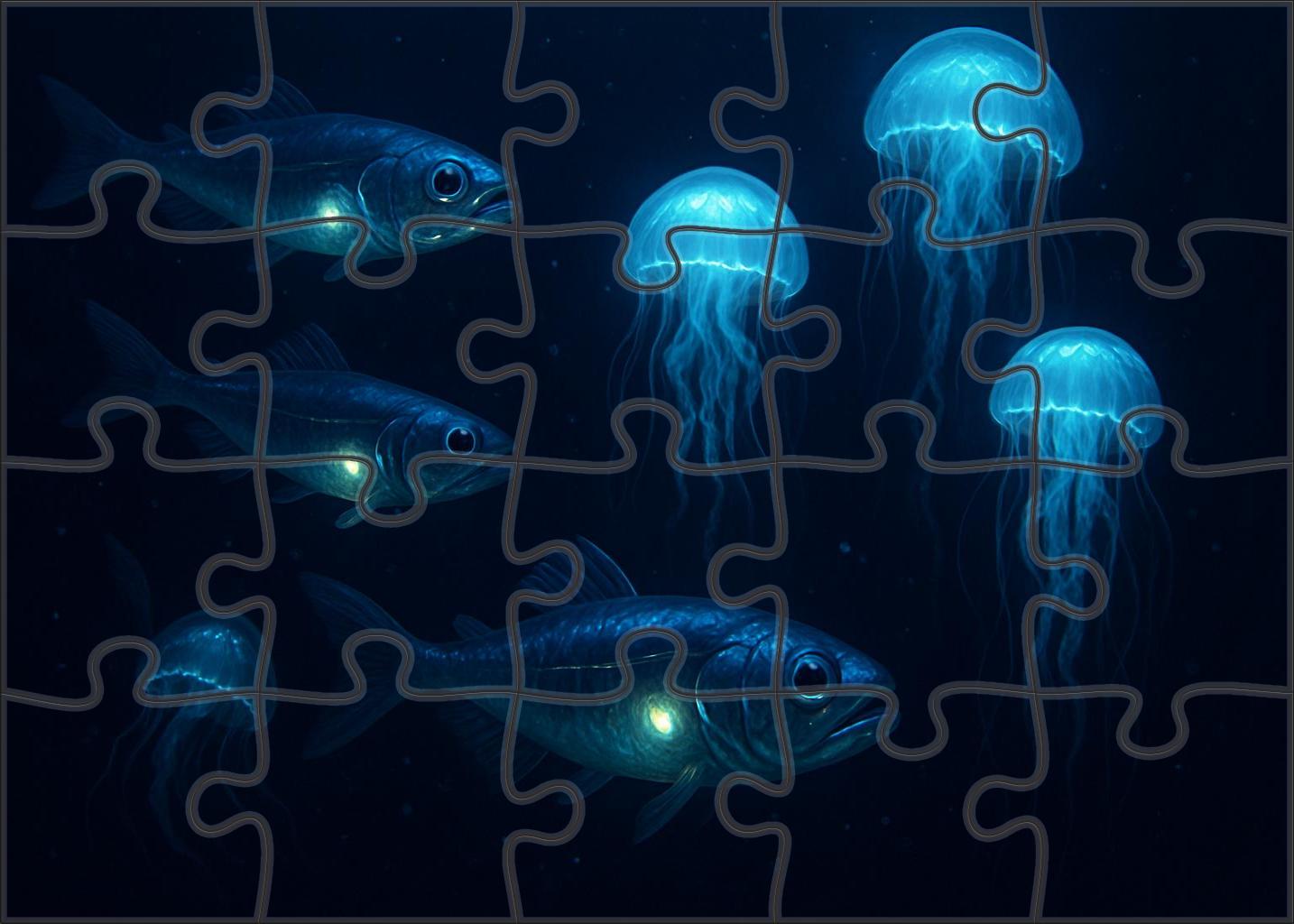 Midwater Lantern Drift Puzzle For Adults