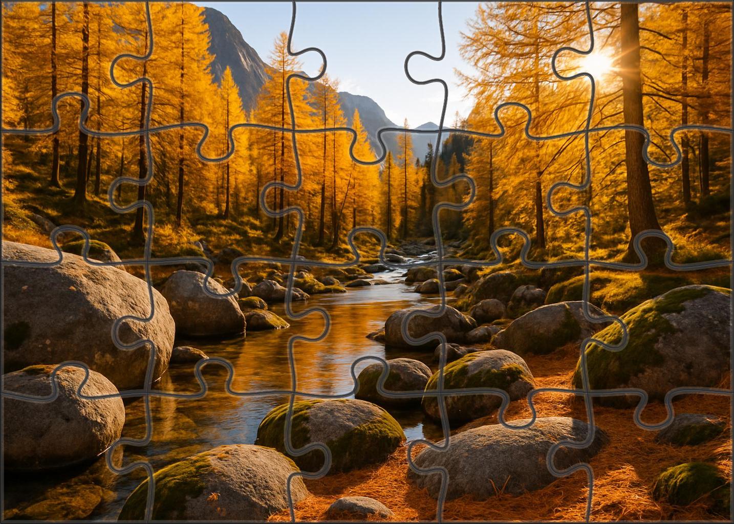 Golden Larch Valley Puzzle Collection