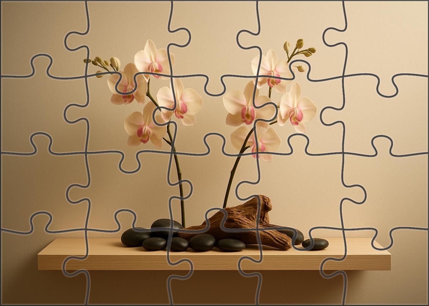 Luminous Orchid Alcove Puzzle Challenge