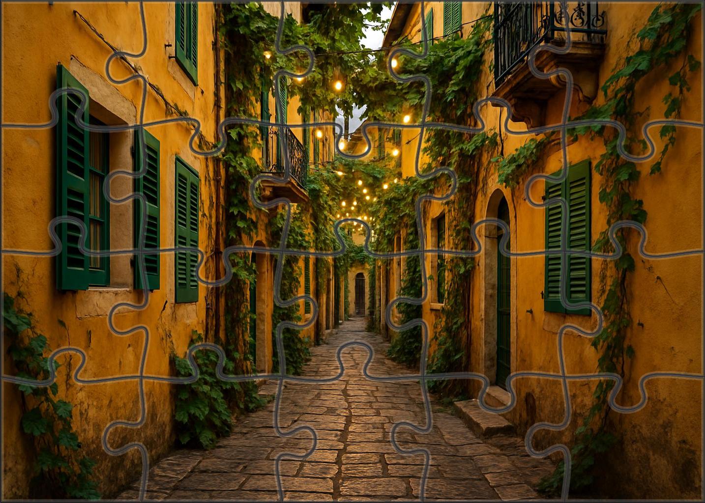 Saffron Alley 300 Piece Puzzle