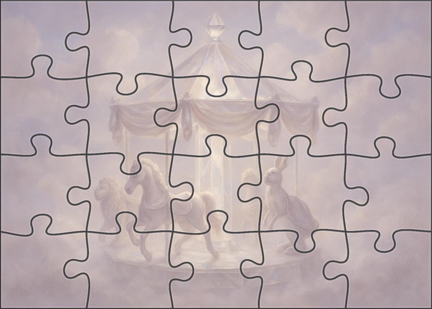 The Carousel Of Floating Dreams 200 Piece Puzzle