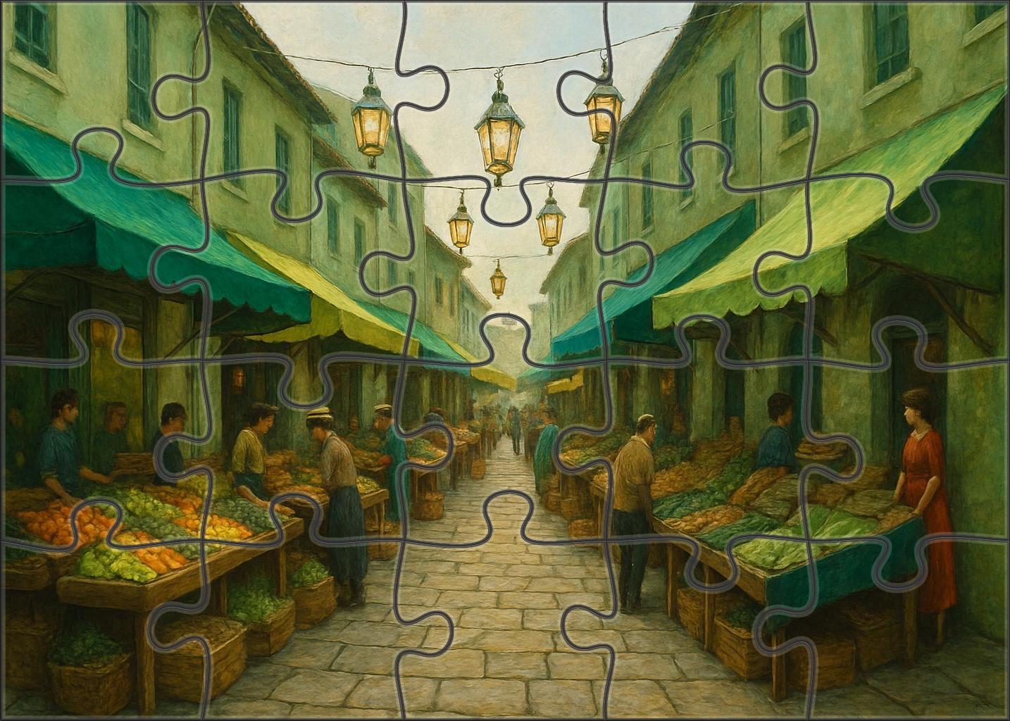 Jade Market Walk Family Puzzles