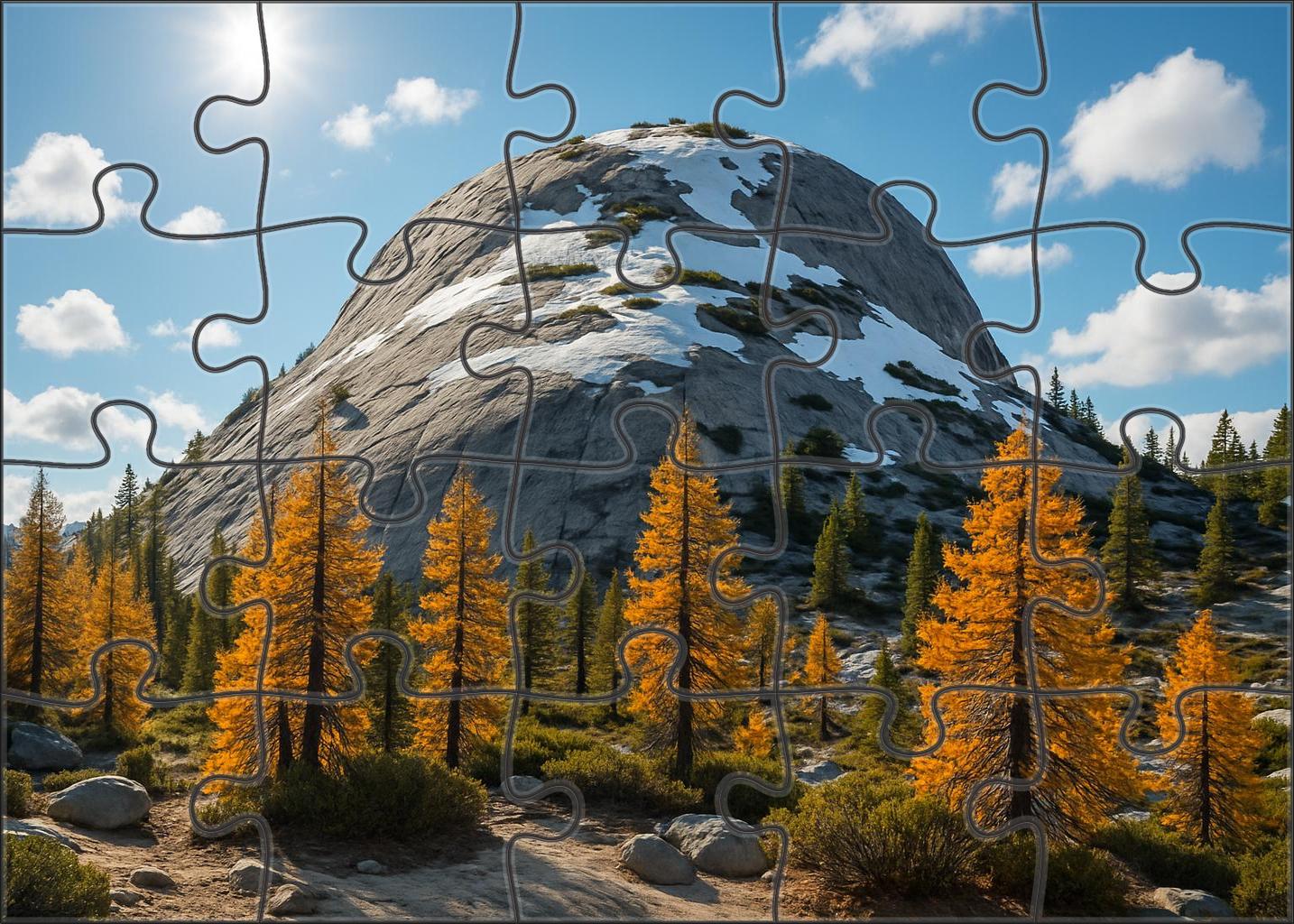 Glacial Dome Pinnacle Puzzle Collection