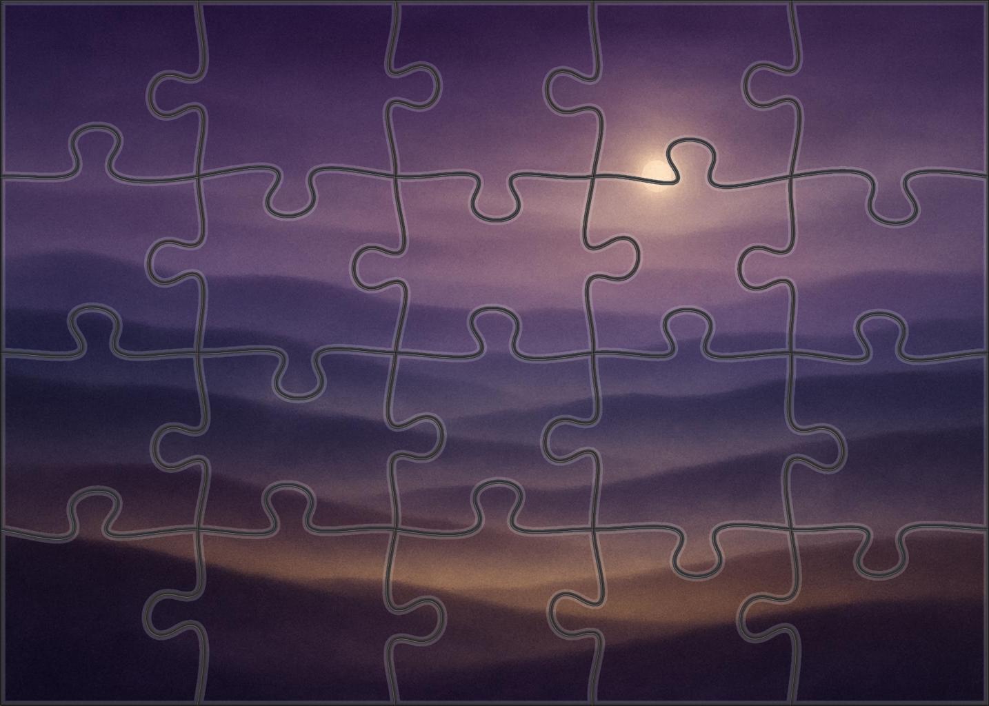 Echoes Of Forgotten Horizons 50 Piece Puzzle