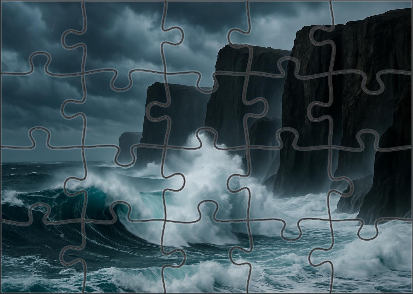 Whispering Waves Large Format Puzzle