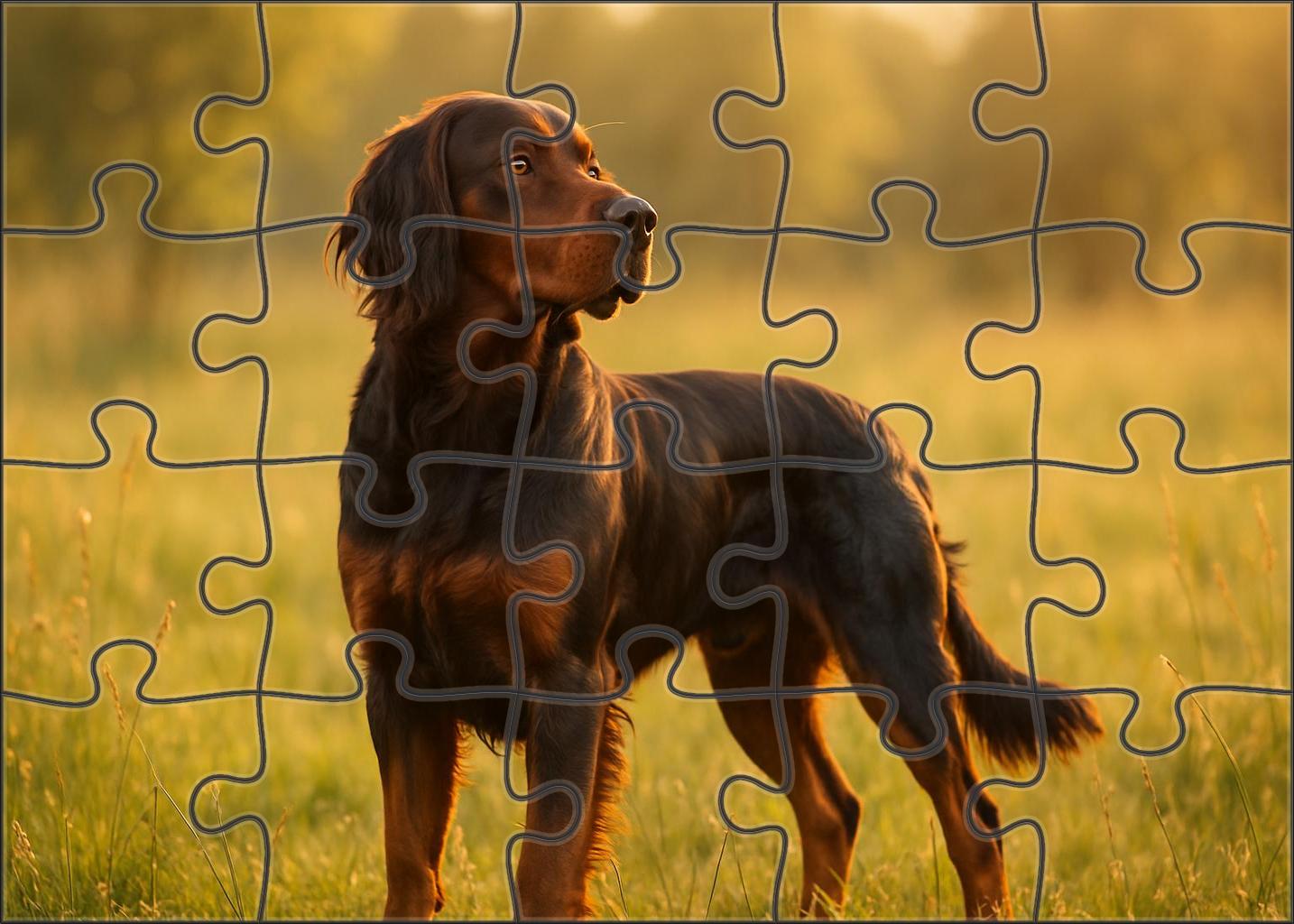 Bronze Tapestry Large Format Puzzle