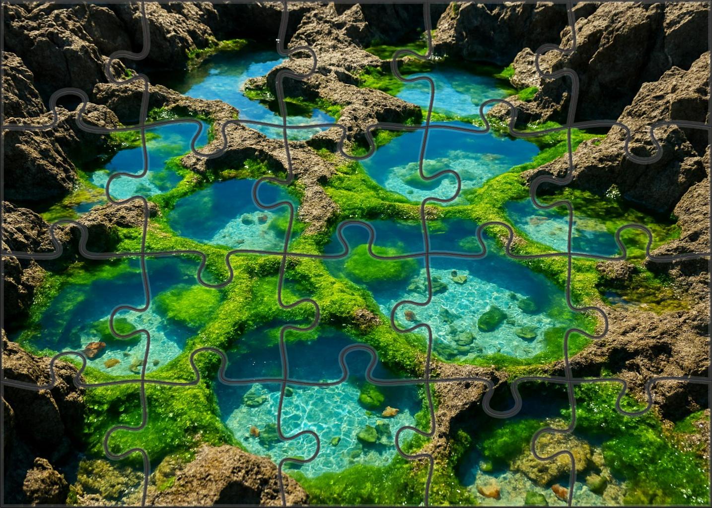 Sapphire Tide Pools Puzzle Challenge