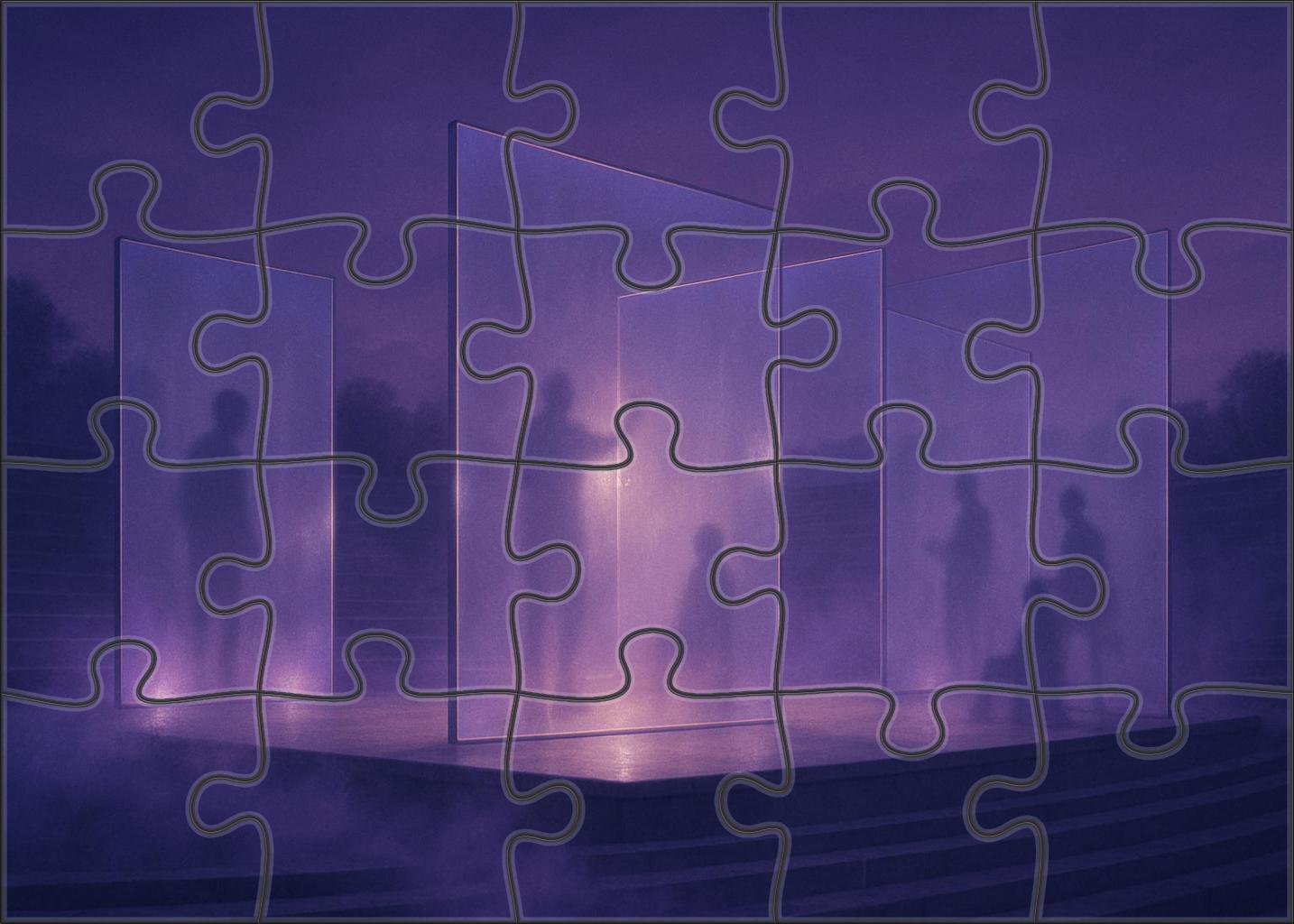 Ephemeral Theater Of Glass Whispers Puzzle For Adults