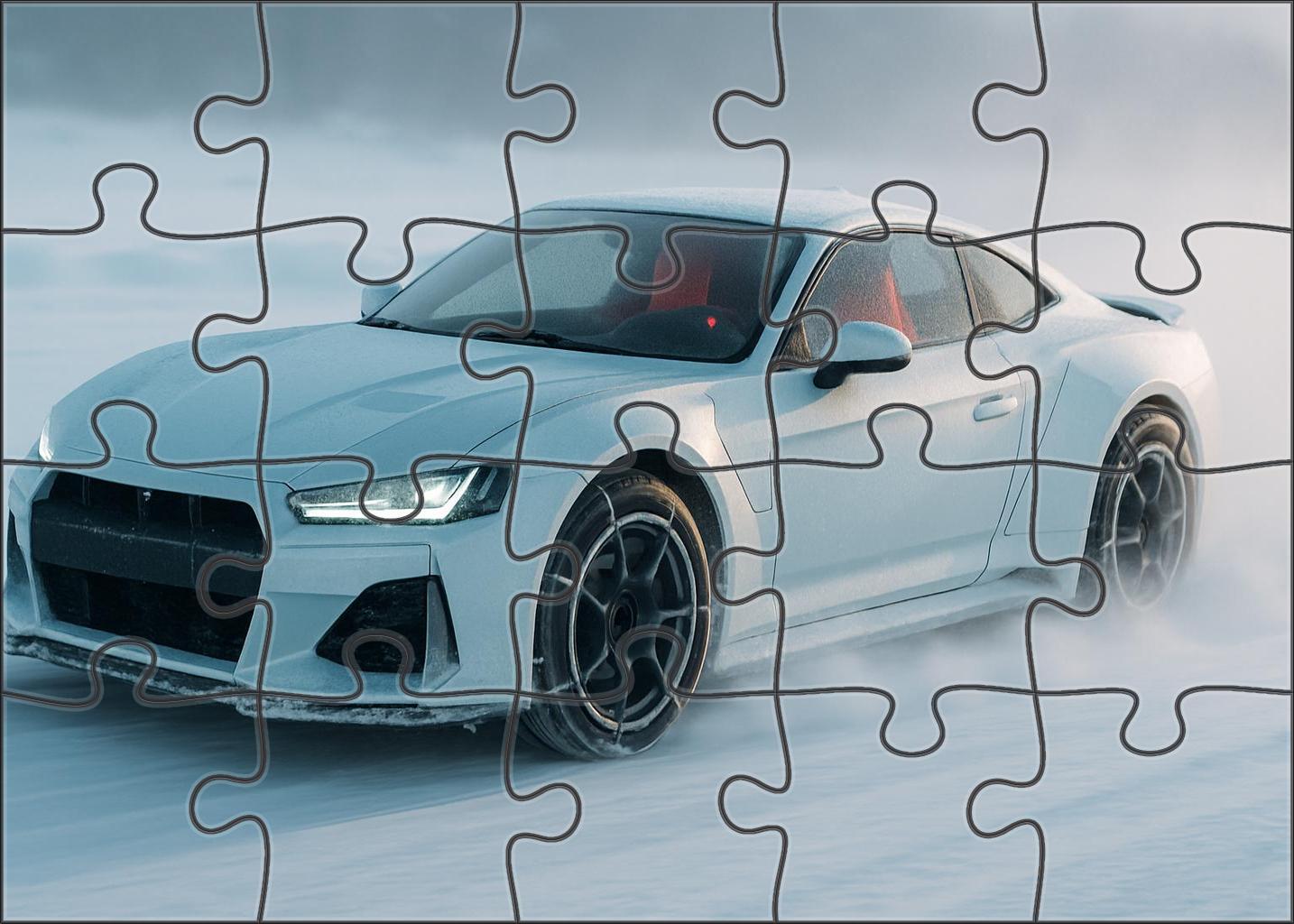 Blizzard Apex Extreme Performance Arctic Racer Custom Jigsaw Puzzle